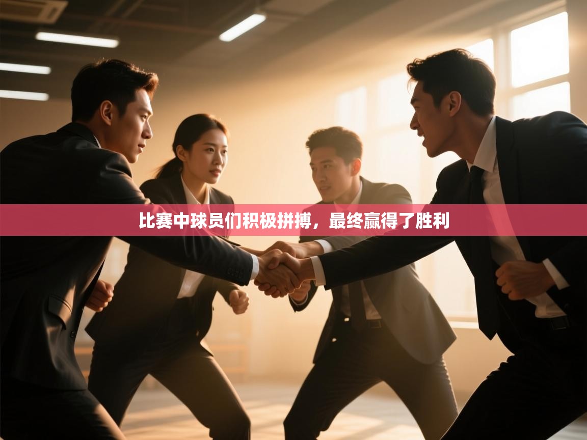 比赛中球员们积极拼搏，最终赢得了胜利  第2张